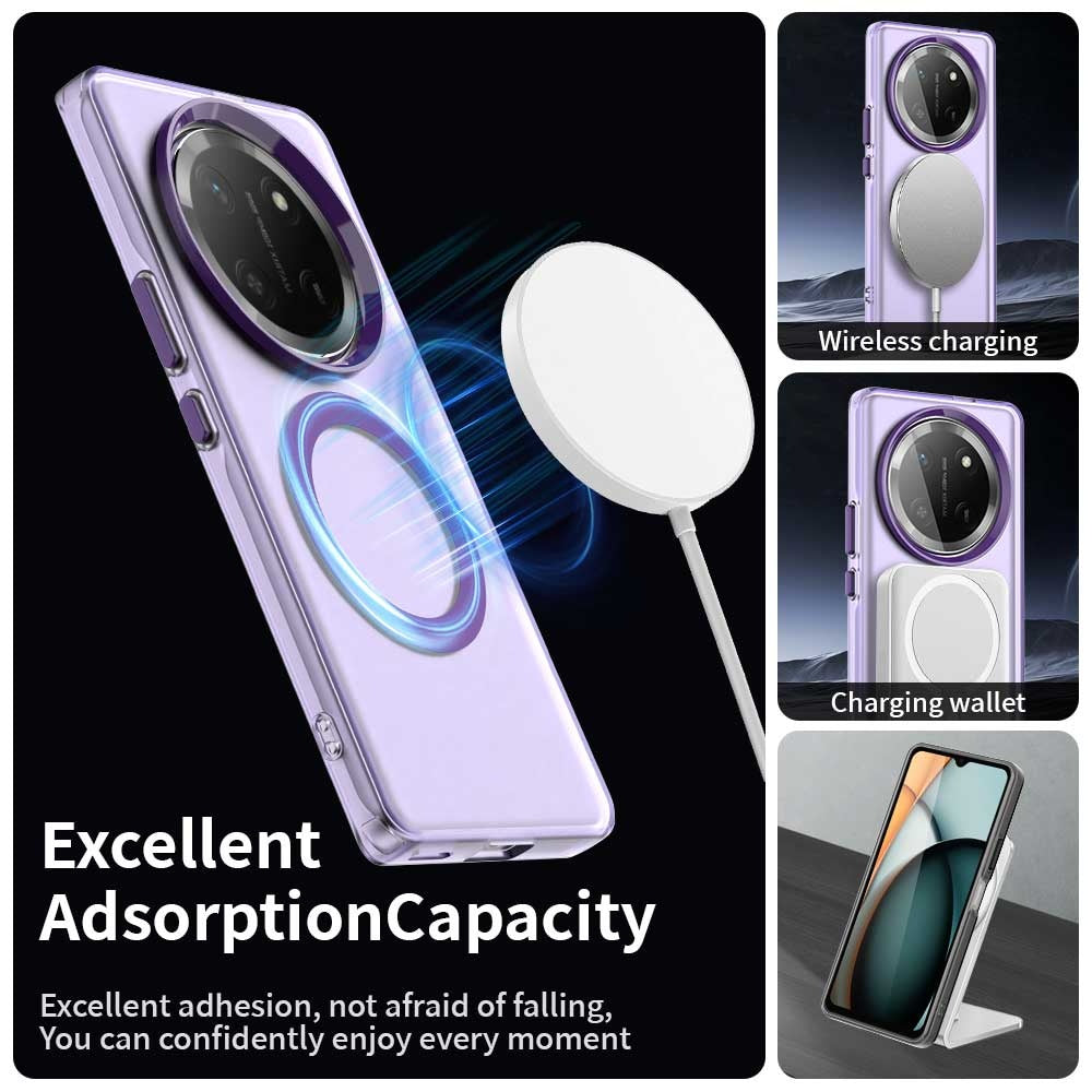 Калъф MagSafe за Honor X9c / Magic7 Lite, Techsuit, CandyCase, Лилав