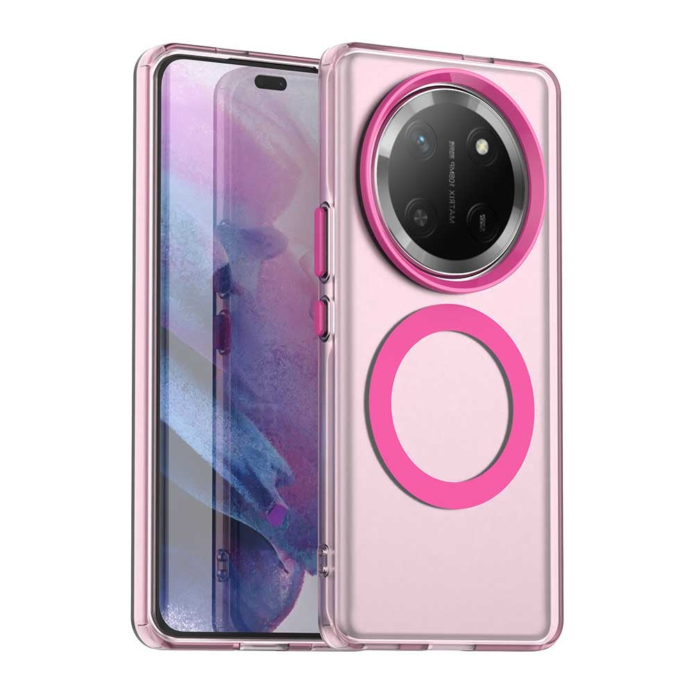 Калъф MagSafe за Honor X9c / Magic7 Lite, Techsuit, CandyCase, Розов