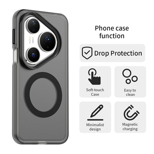 Калъф MagSafe за Huawei Pura 80 Pro, Techsuit, CandyCase, Черен