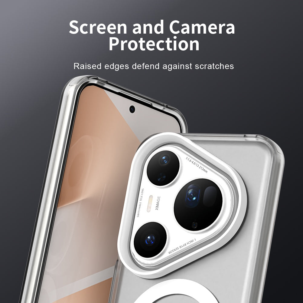 Калъф MagSafe за Huawei Pura 80 Ultra, Techsuit, CandyCase, Бял