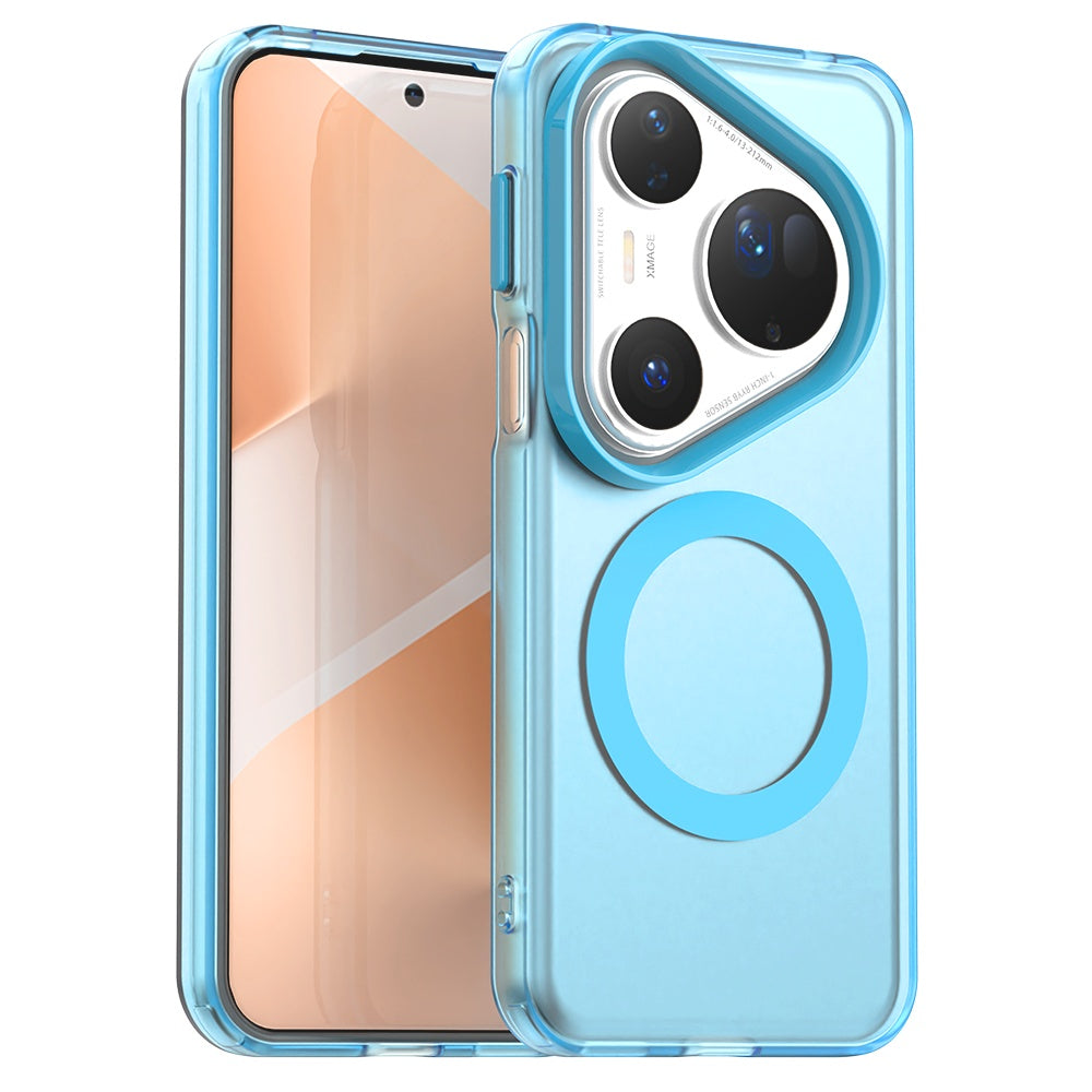 MagSafe калъф за Huawei Pura 80 Ultra, Techsuit, CandyCase, Син