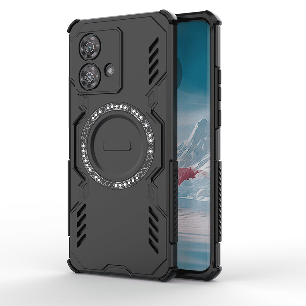 MagSafe калъф за Motorola Edge 40 Neo, Techsuit, ArmorMag, Черен