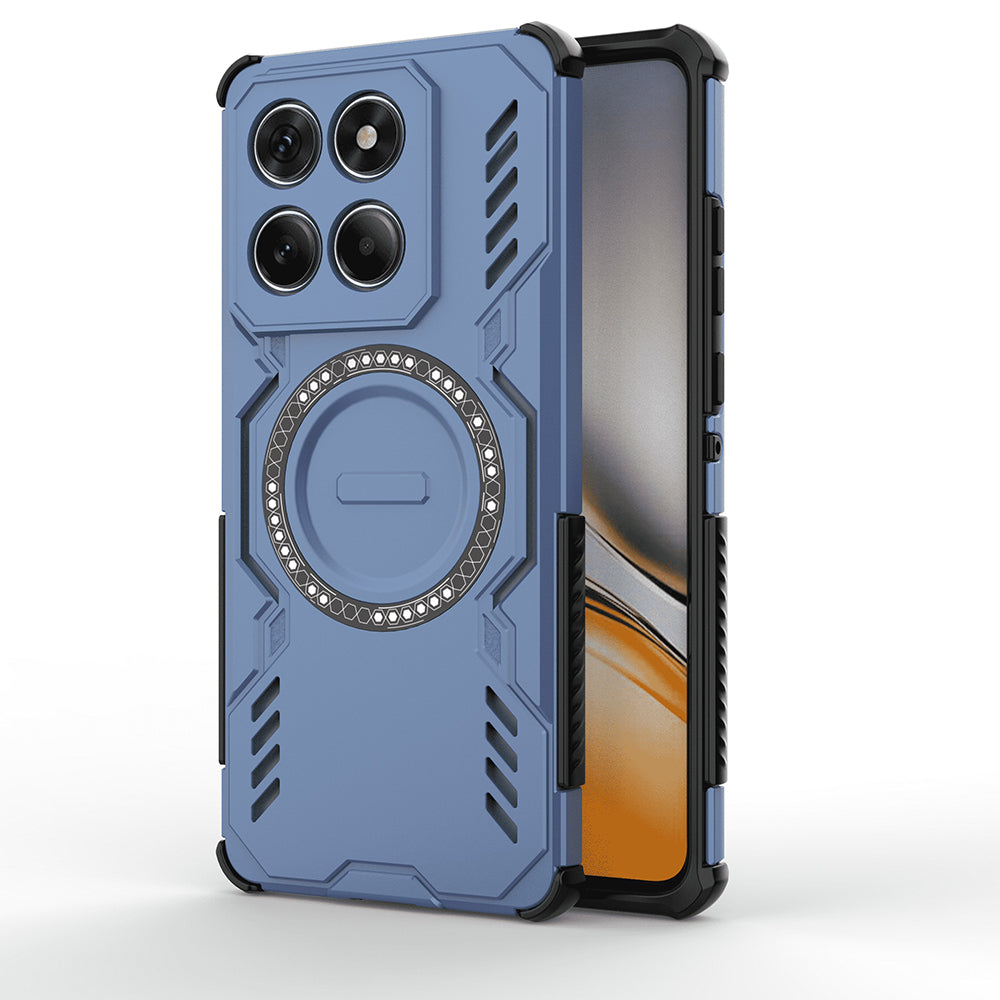 MagSafe калъф за Motorola Edge 60 Fusion / Edge 60, Techsuit, ArmorMag, Син