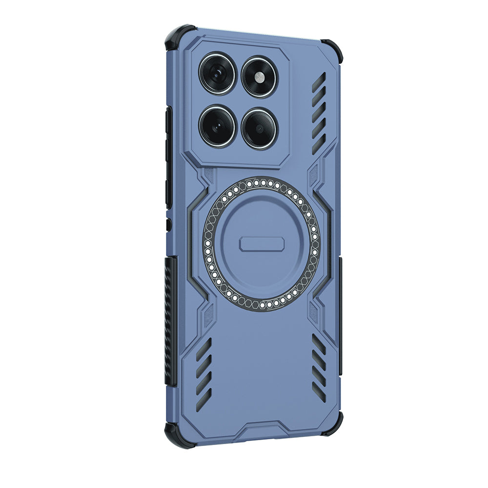 MagSafe калъф за Motorola Edge 60 Fusion / Edge 60, Techsuit, ArmorMag, Син