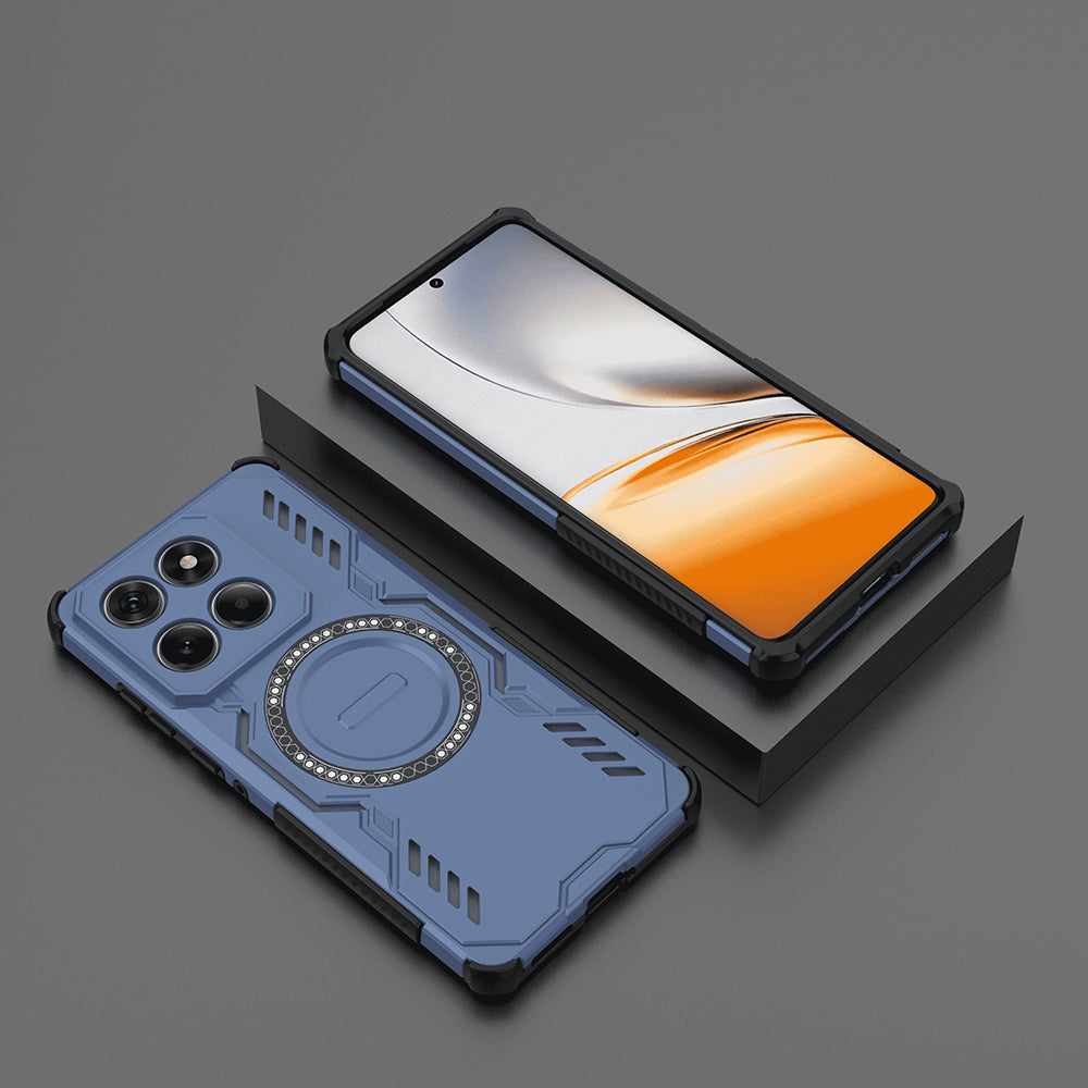 MagSafe калъф за Motorola Edge 60 Fusion / Edge 60, Techsuit, ArmorMag, Син