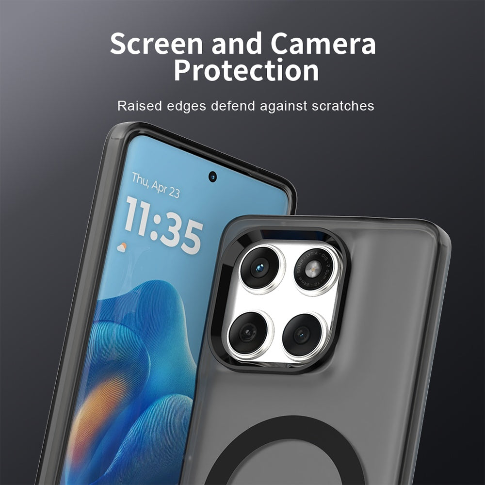Калъф MagSafe за Motorola Edge 60 Fusion / Edge 60, Techsuit, CandyCase, Черен