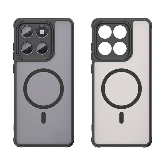 Калъф MagSafe за Motorola Edge 60 Fusion / Edge 60, Techsuit, HaloFrost II, Черен