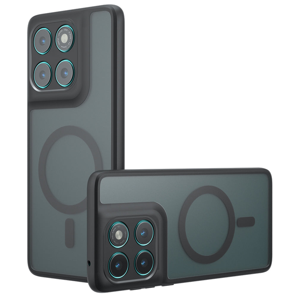 Калъф MagSafe за Motorola Edge 60 Fusion / Edge 60, Techsuit, PureFrost, Черен