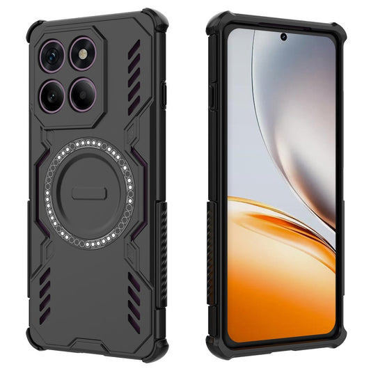 MagSafe калъф за Motorola Edge 60 Pro, Techsuit, ArmorMag, Черен