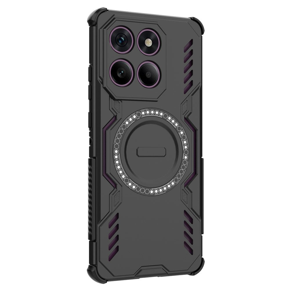MagSafe калъф за Motorola Edge 60 Pro, Techsuit, ArmorMag, Черен