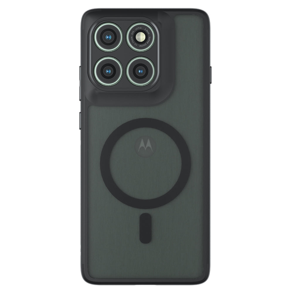 Калъф MagSafe за Motorola Edge 60 Pro, Techsuit, PureFrost, Черен