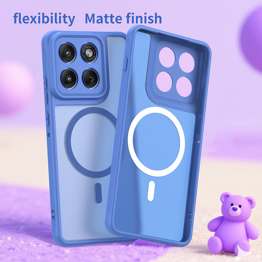 Калъф MagSafe за Motorola Edge 70, Techsuit, HaloFrost II, Син