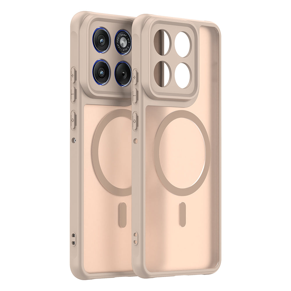 Калъф MagSafe за Motorola Edge 70, Techsuit, HaloFrost II, Златист