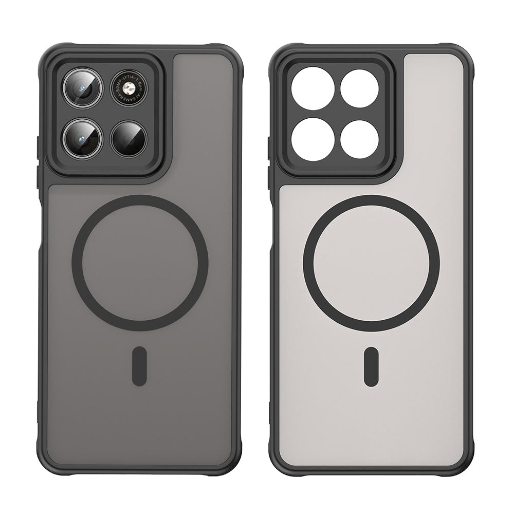 Калъф MagSafe за Motorola Moto G47 / G37 Power / G37, Techsuit, HaloFrost II, Черен