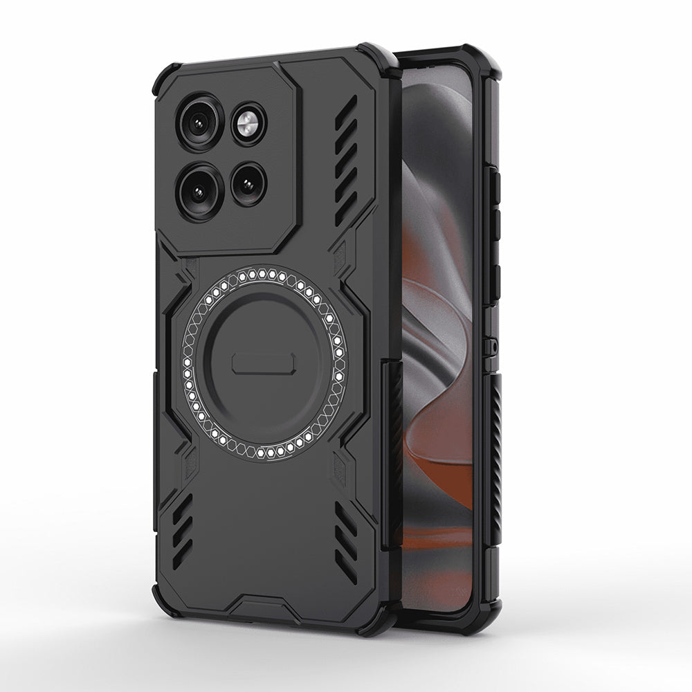 Калъф MagSafe за Motorola ThinkPhone 25 / Edge 50 Neo, Techsuit, ArmorMag, Черен