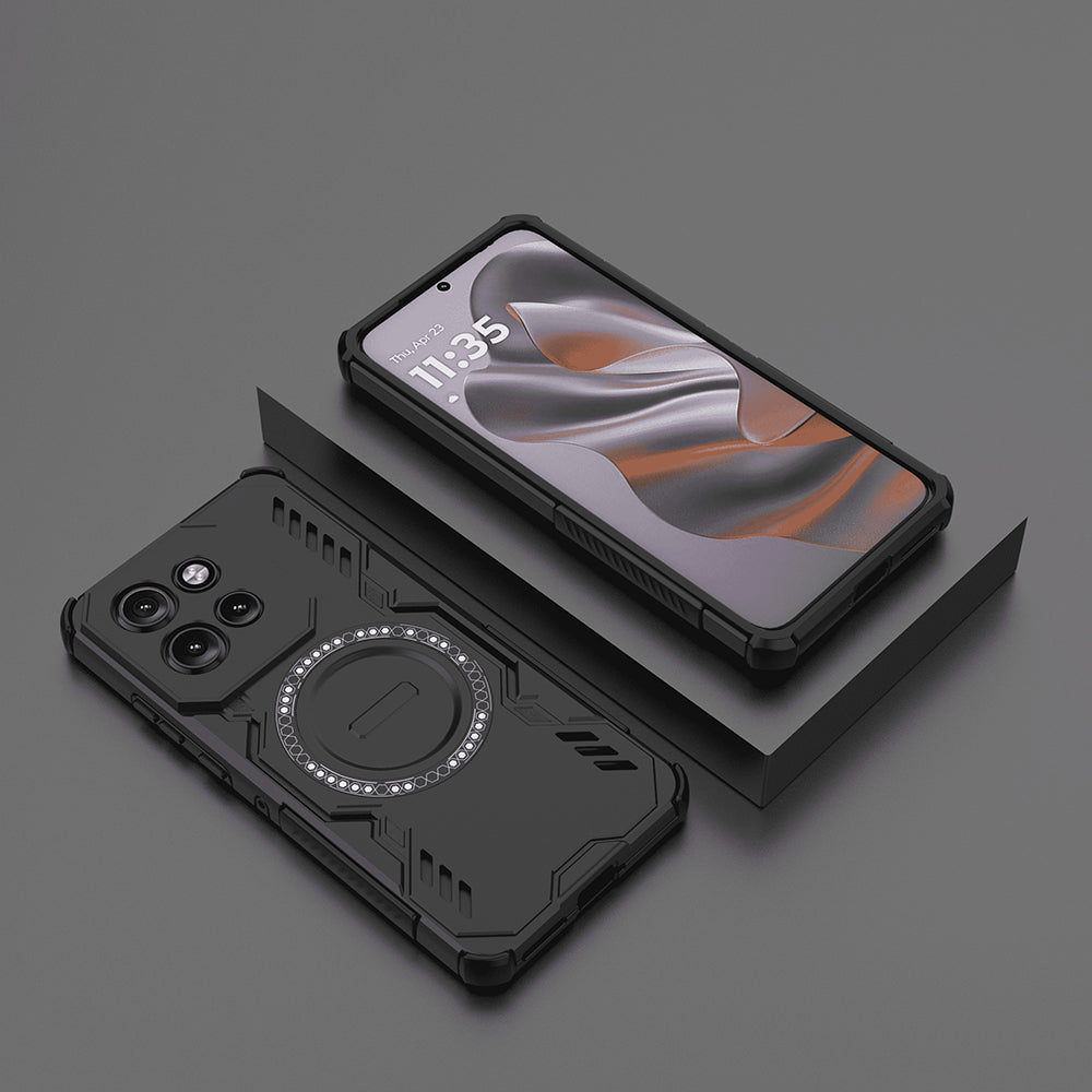 Калъф MagSafe за Motorola ThinkPhone 25 / Edge 50 Neo, Techsuit, ArmorMag, Черен