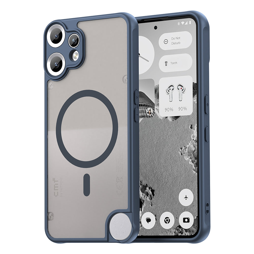 Калъф MagSafe за Nothing CMF Phone 2 Pro, Techsuit, HaloFrost II, Тъмносин