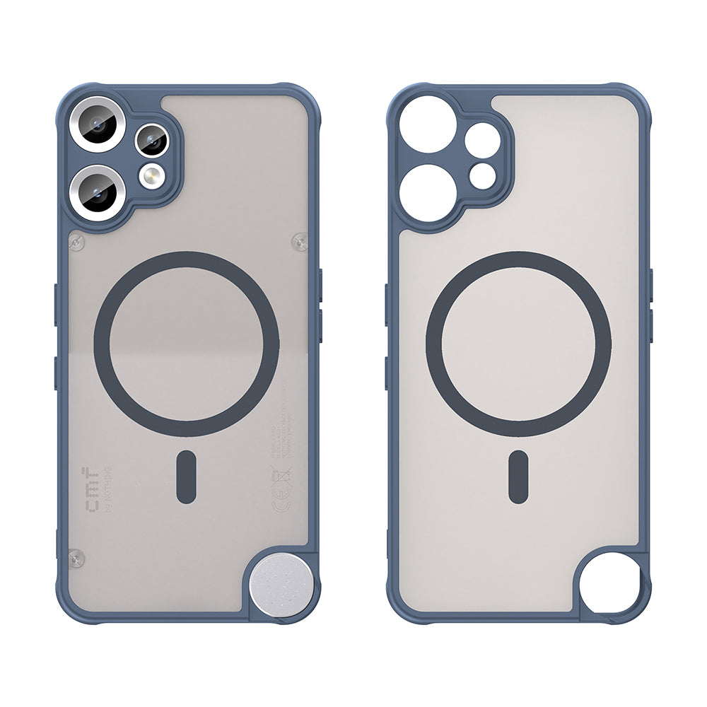Калъф MagSafe за Nothing CMF Phone 2 Pro, Techsuit, HaloFrost II, Тъмносин