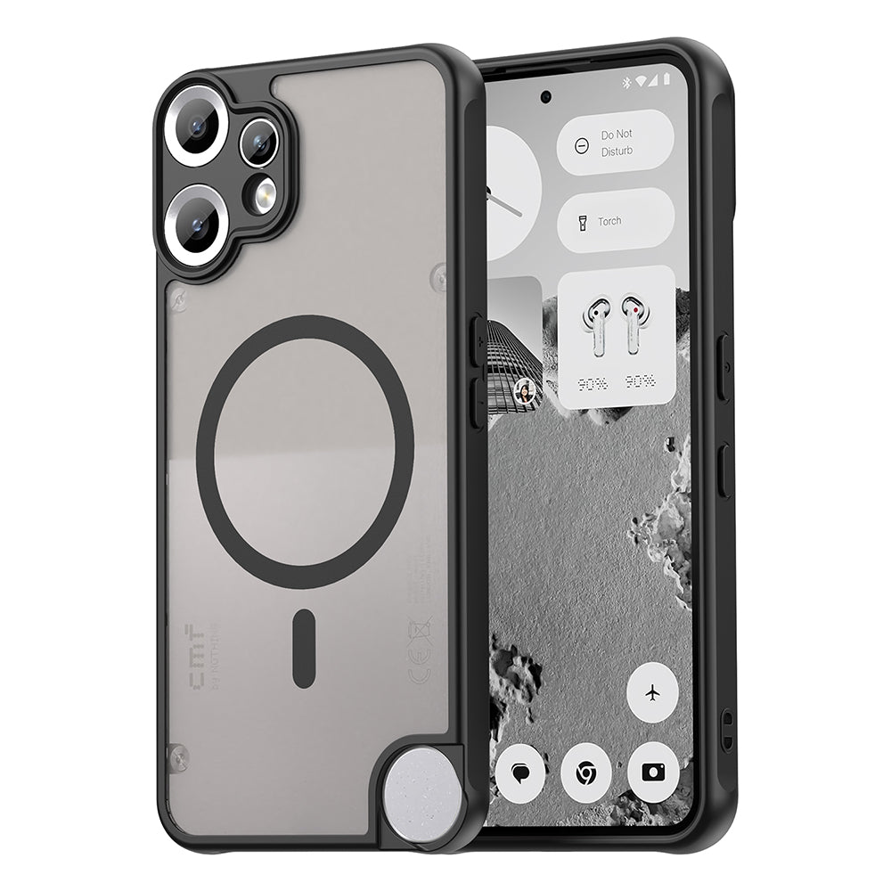 Калъф MagSafe за Nothing CMF Phone 2 Pro, Techsuit, HaloFrost II, Черен