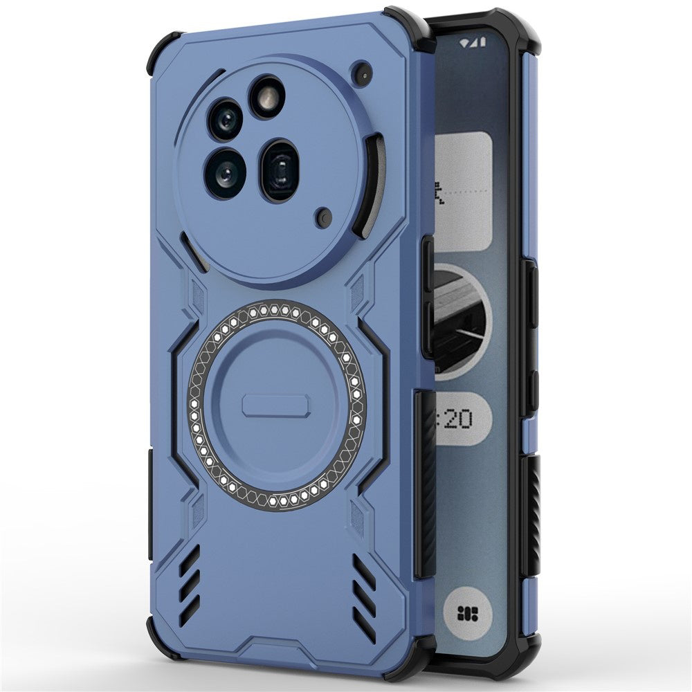 MagSafe калъф за Nothing Phone (3a) Pro, Techsuit, ArmorMag, Син
