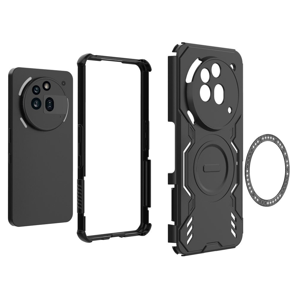 MagSafe калъф за Nothing Phone (3a) Pro, Techsuit, ArmorMag, Син