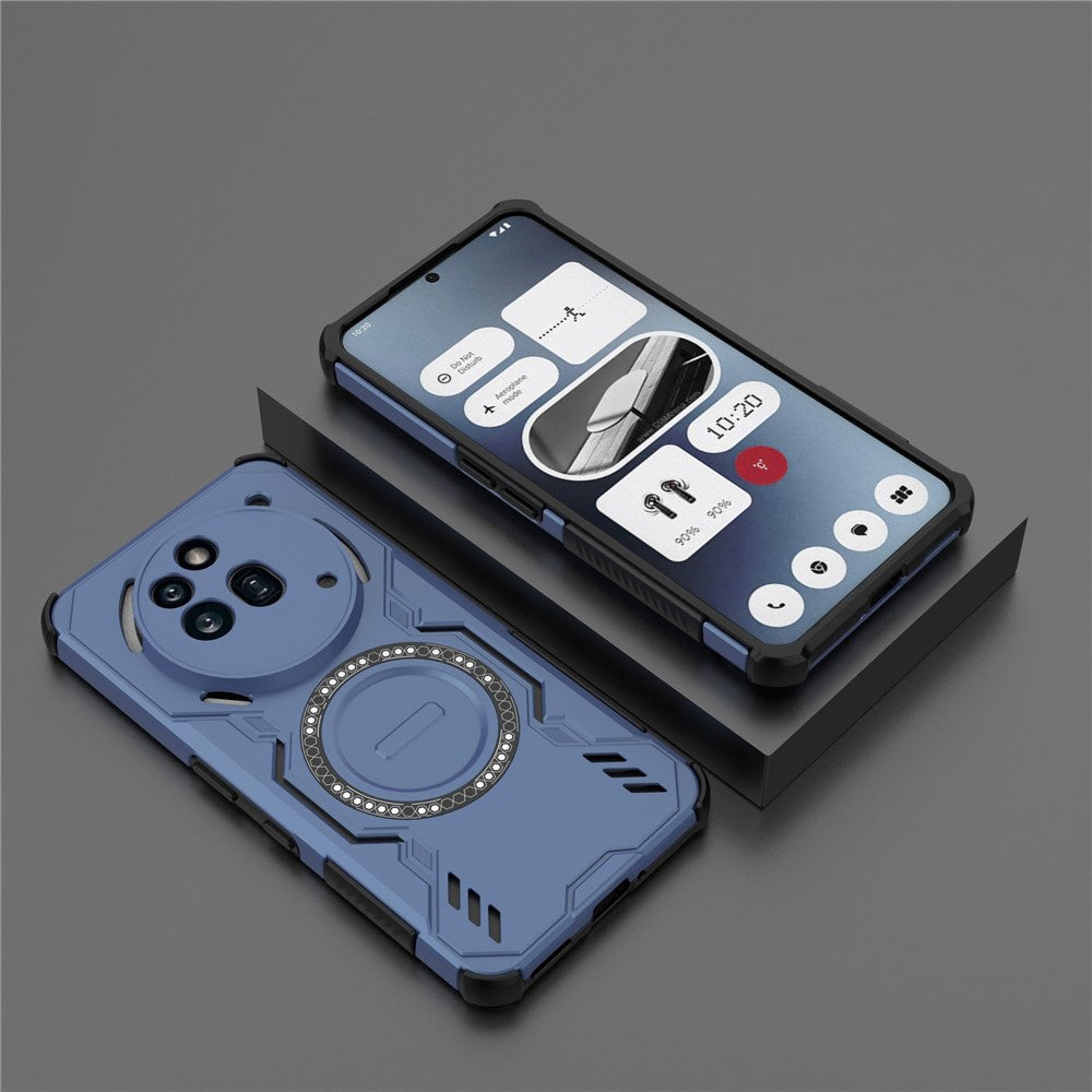 MagSafe калъф за Nothing Phone (3a) Pro, Techsuit, ArmorMag, Син
