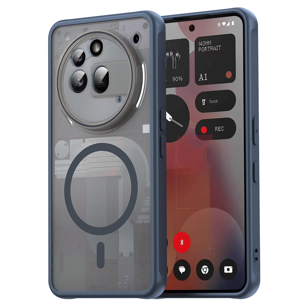 Калъф MagSafe за Nothing Phone (3a) Pro, Techsuit, HaloFrost II, Тъмносин