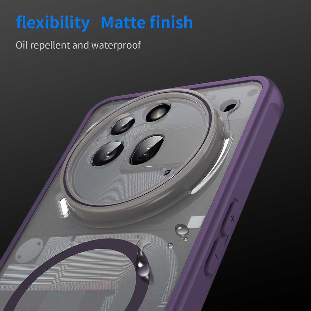 Калъф MagSafe за Nothing Phone (3a) Pro, Techsuit, HaloFrost II, Лилав