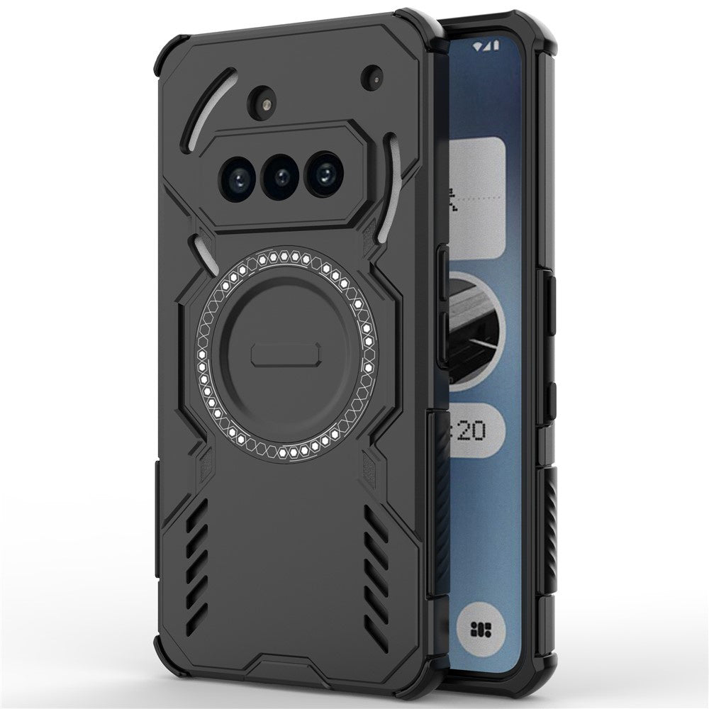 Калъф MagSafe за Nothing Phone (3a), Techsuit, ArmorMag, Черен