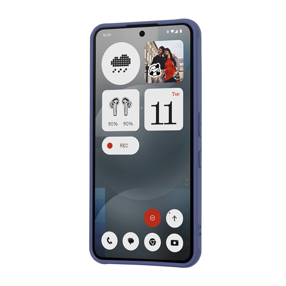 Калъф MagSafe за Nothing Phone (3a), Techsuit, HaloFrost, Тъмносин
