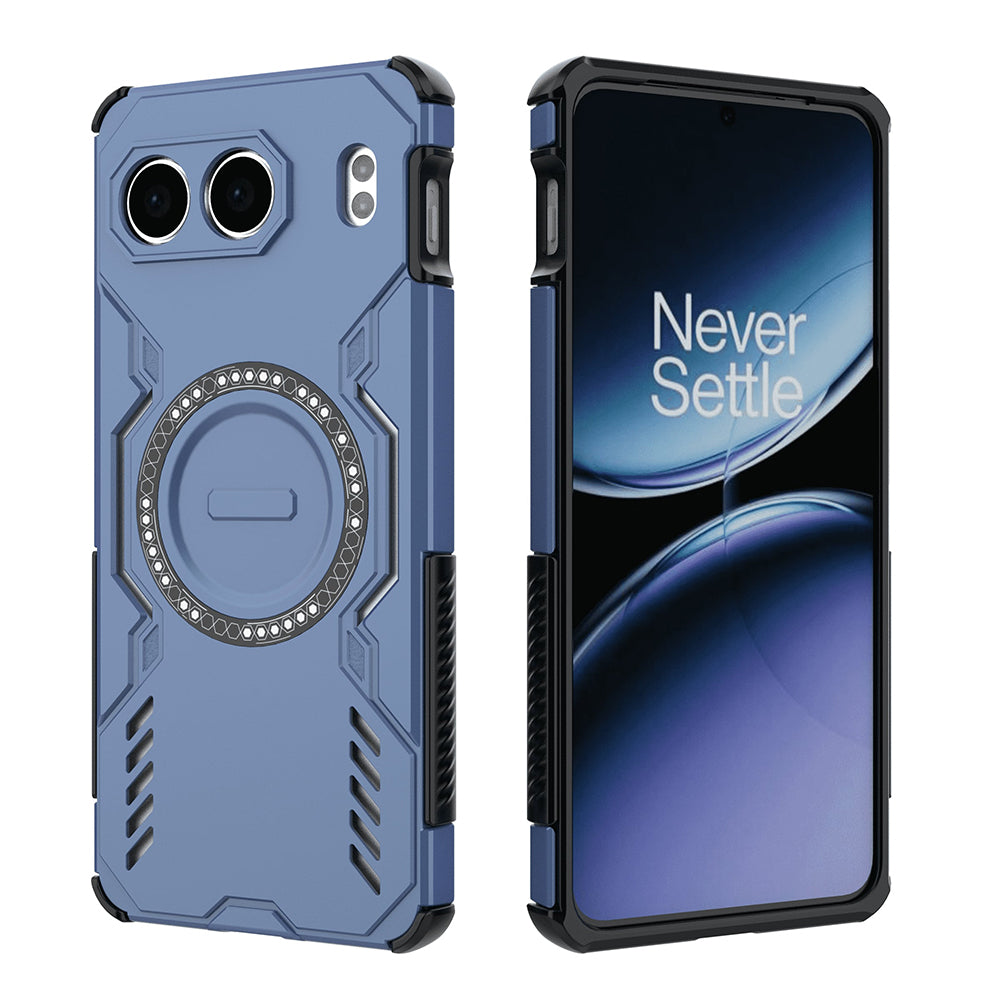 MagSafe калъф за OnePlus Nord 4, Techsuit, ArmorMag, Син