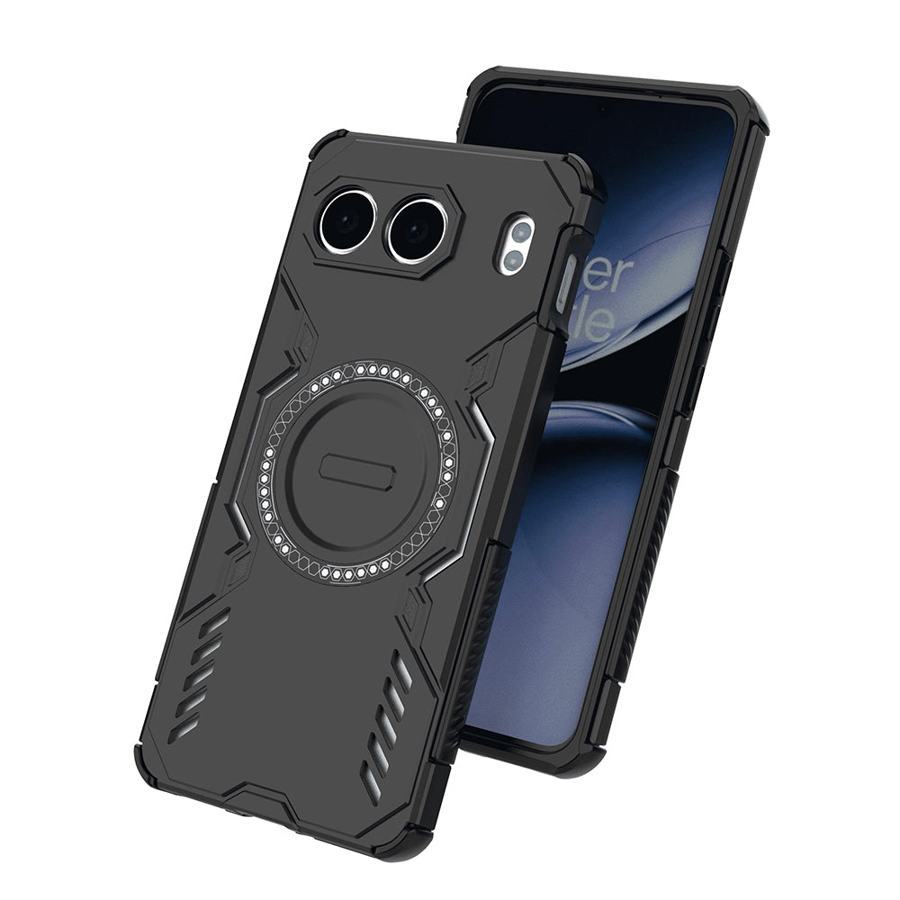 MagSafe калъф за OnePlus Nord 4, Techsuit, ArmorMag, Черен