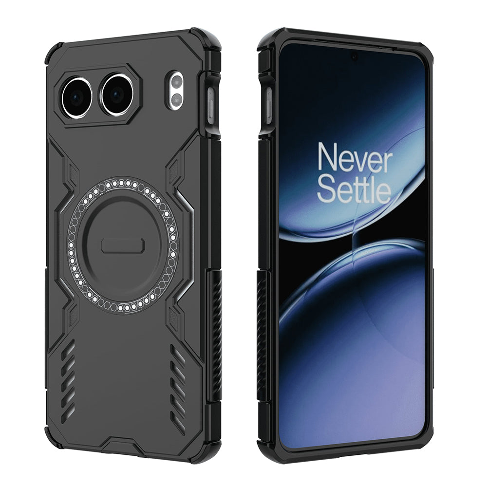 MagSafe калъф за OnePlus Nord 4, Techsuit, ArmorMag, Черен