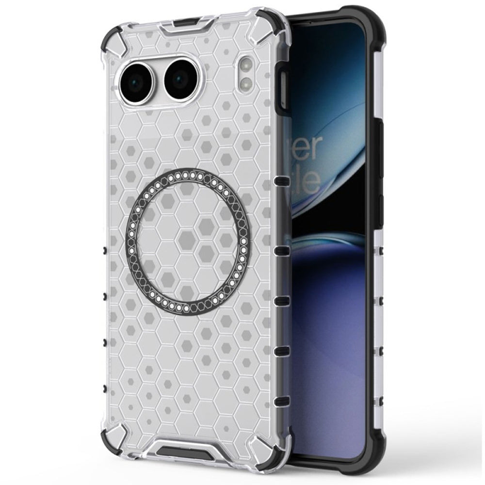 Калъф MagSafe за OnePlus Nord 4, Techsuit, HoneyComb Shield, Бял