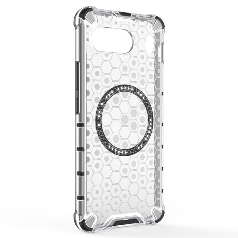Калъф MagSafe за OnePlus Nord 4, Techsuit, HoneyComb Shield, Бял
