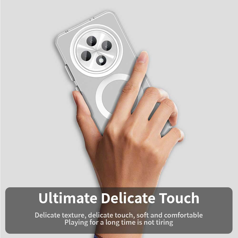 Калъф MagSafe за Oppo A3 4G / A3 5G, Techsuit, CandyCase, Бял