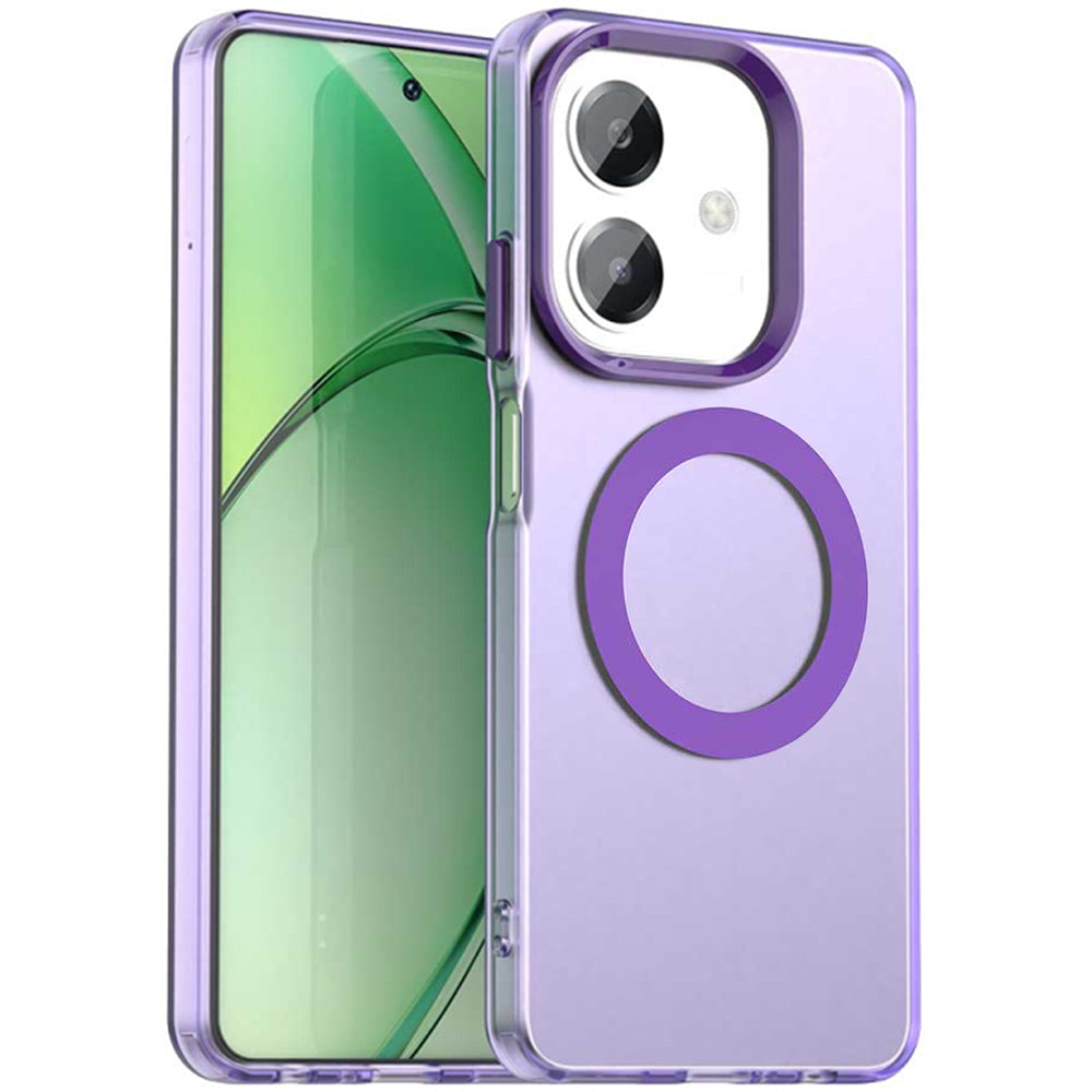 Калъф MagSafe за Oppo A3 4G / A3 5G, Techsuit, CandyCase, Лилав