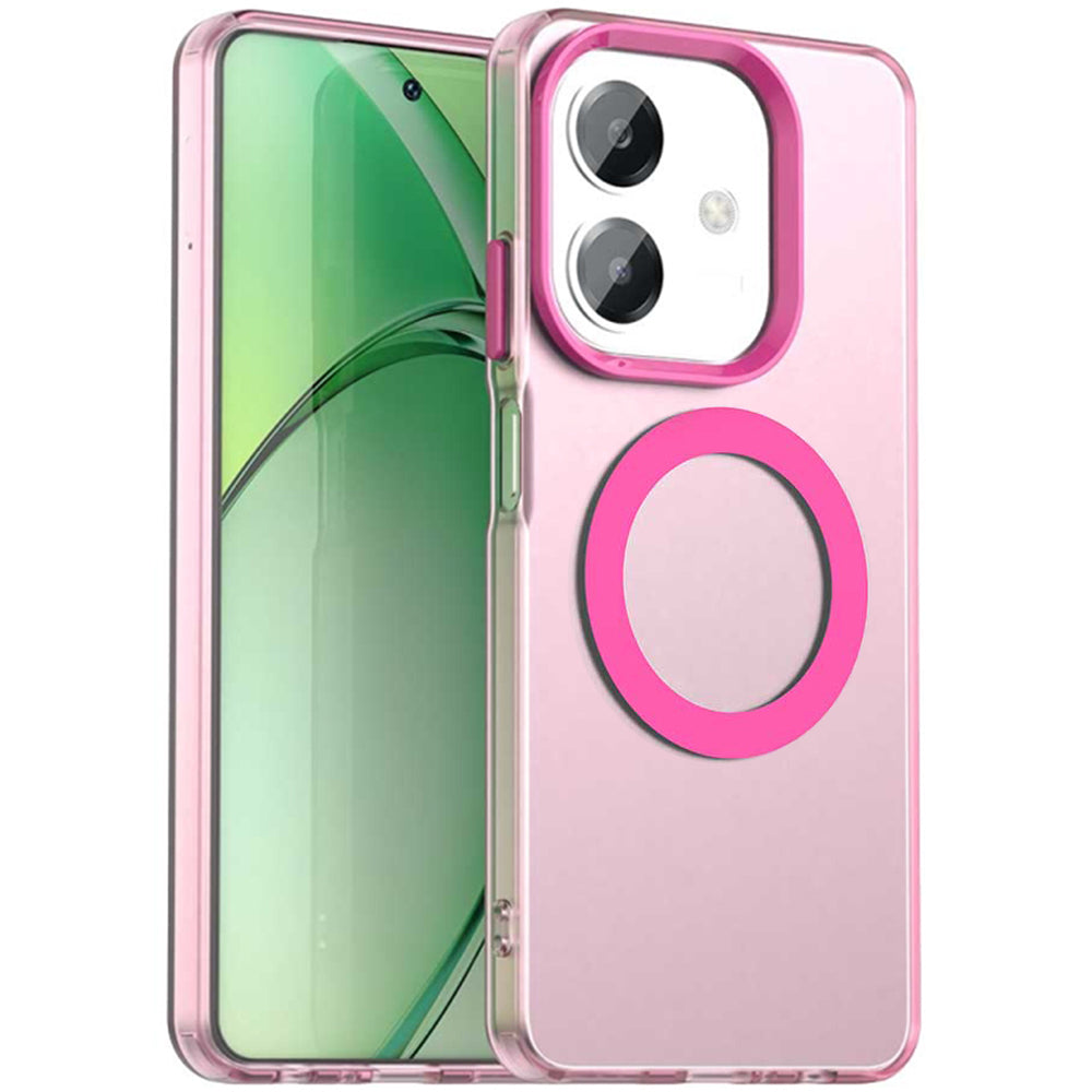 Калъф MagSafe за Oppo A3 4G / A3 5G, Techsuit, CandyCase, Розов