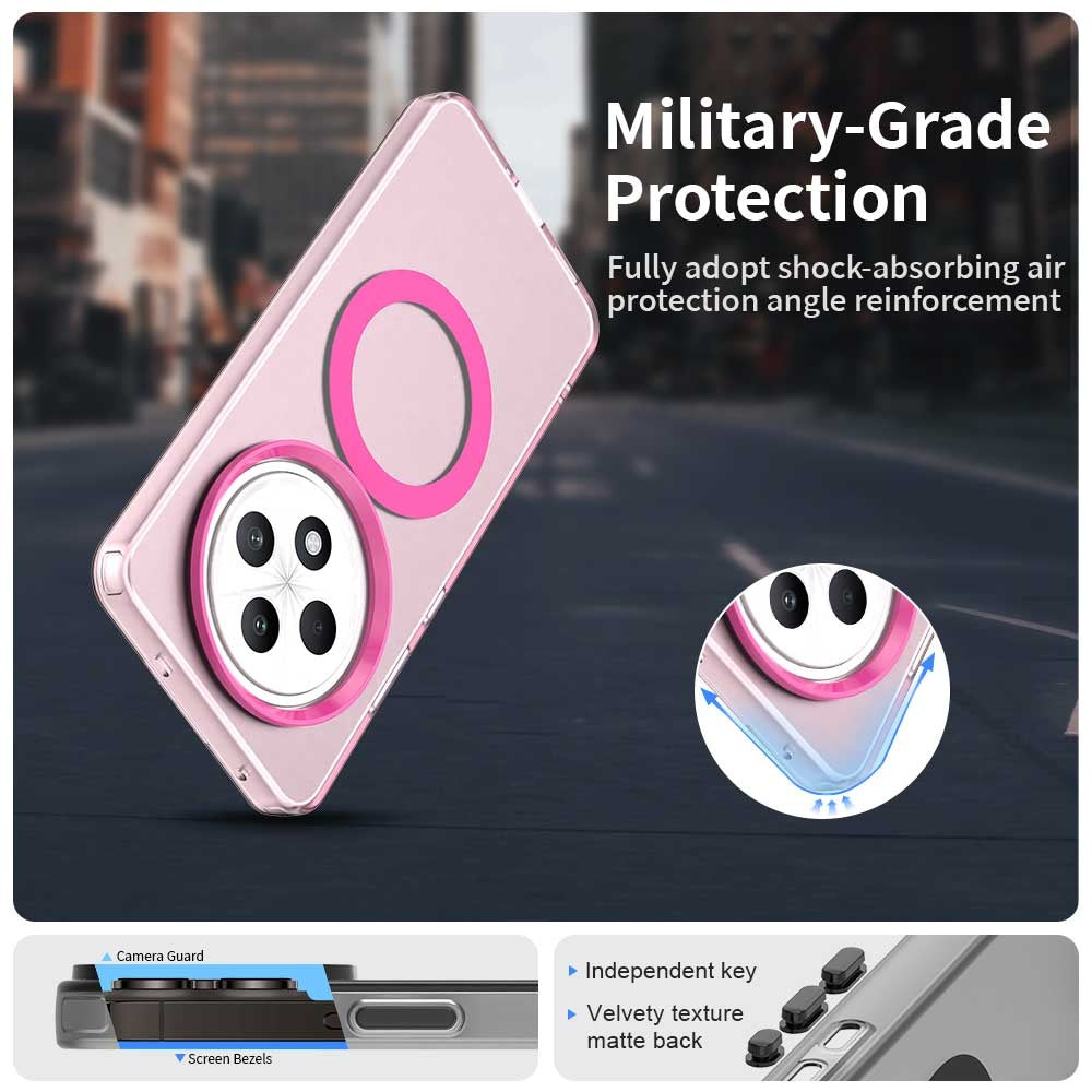 Калъф MagSafe за Oppo A3 4G / A3 5G, Techsuit, CandyCase, Розов