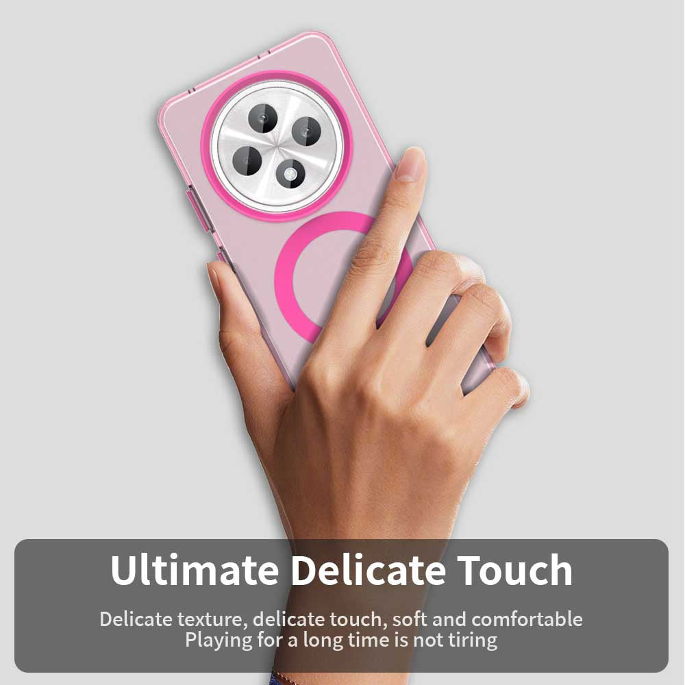 Калъф MagSafe за Oppo A3 4G / A3 5G, Techsuit, CandyCase, Розов