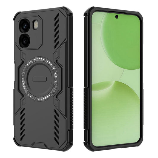 Калъф MagSafe за Oppo A6 4G, Techsuit, ArmorMag, Черен
