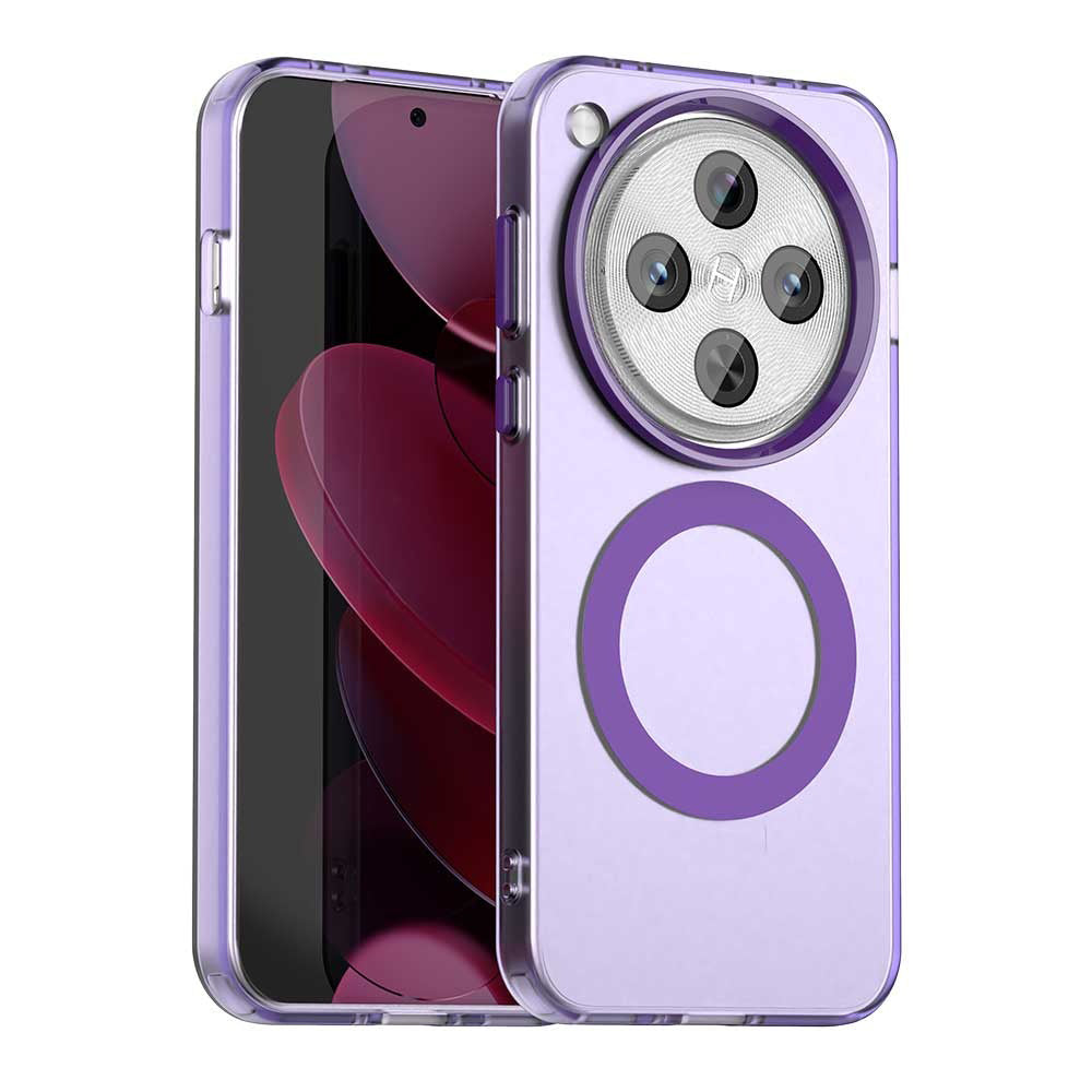 Калъф MagSafe за Oppo Find X8 Pro, Techsuit, CandyCase, Лилав
