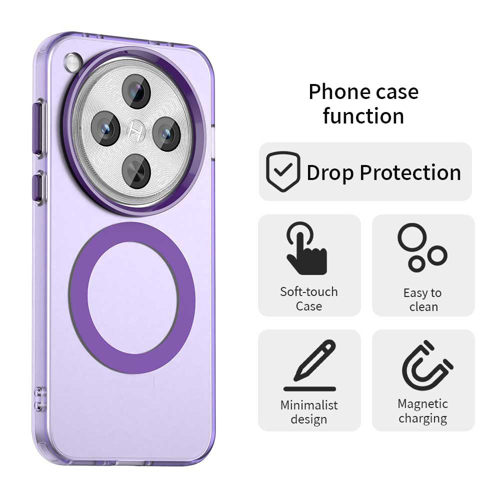 Калъф MagSafe за Oppo Find X8 Pro, Techsuit, CandyCase, Лилав