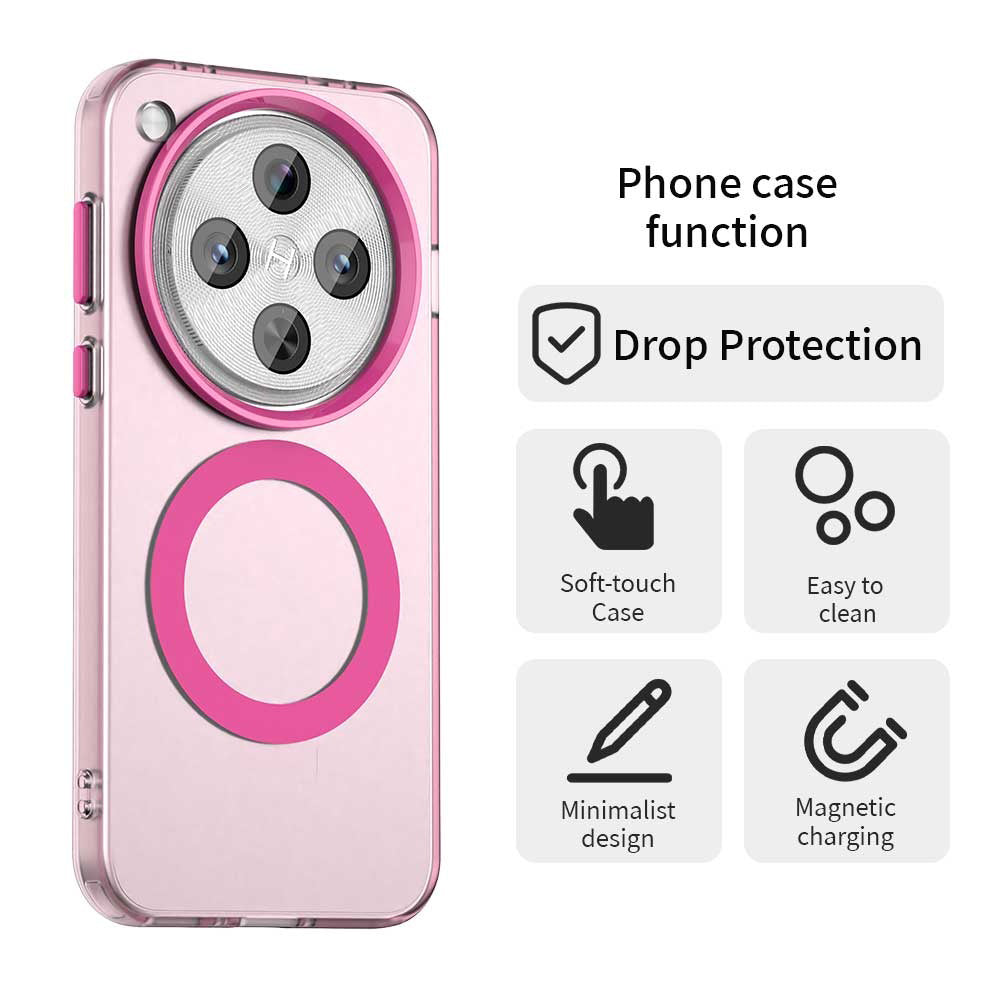MagSafe калъф за Oppo Find X8 Pro, Techsuit, CandyCase, Розов