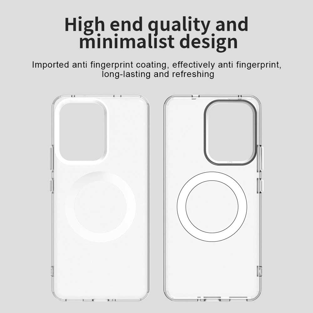MagSafe калъф за Oppo Reno13 FS 5G / Reno13 F 4G / Reno13 F, Techsuit, CandyCase, Бял
