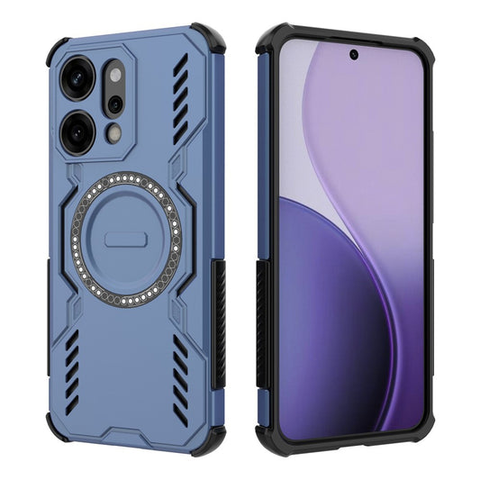 Калъф MagSafe за Oppo Reno14 Pro, Techsuit, ArmorMag, Син