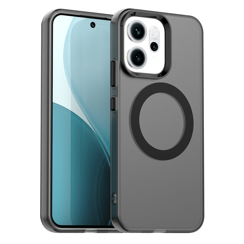 Калъф MagSafe за Oppo Reno14, Techsuit, CandyCase, Черен
