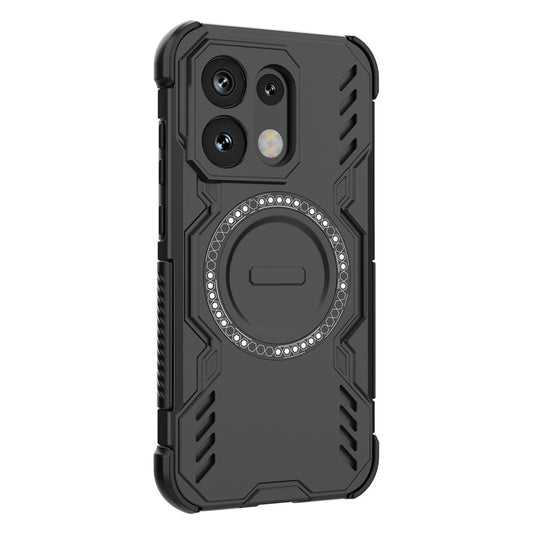 Калъф MagSafe за Oppo Reno16 / Reno16 Pro, Techsuit, ArmorMag, Черен