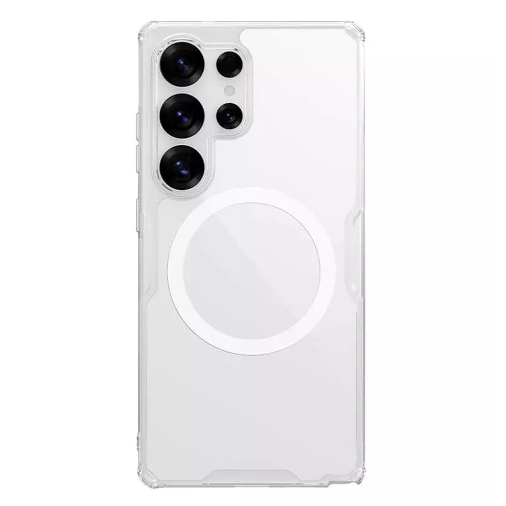 Калъф MagSafe за Samsung Galaxy S25 Ultra S938, Nillkin, Nature Pro, Прозрачен