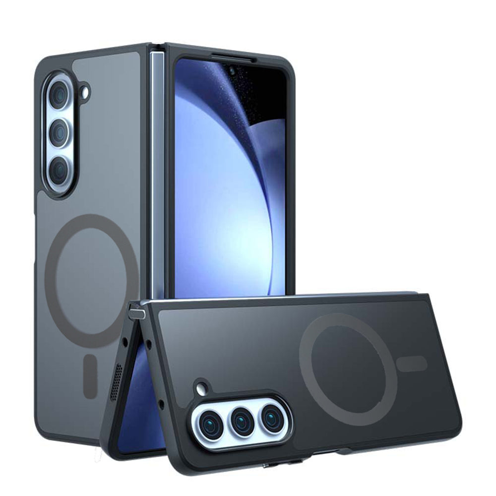 Калъф MagSafe за Samsung Galaxy Z Fold6 F956, Techsuit, PureFrost, Черен
